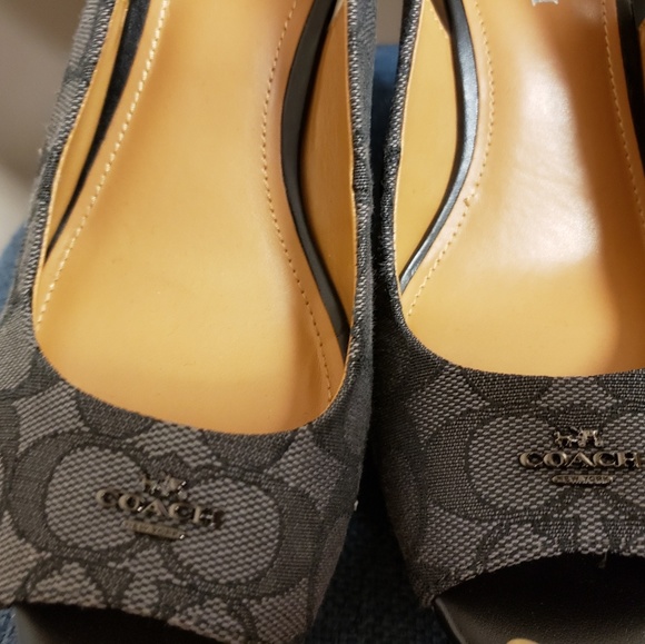 Coach Wedge Sandals - Picture 3 of 5